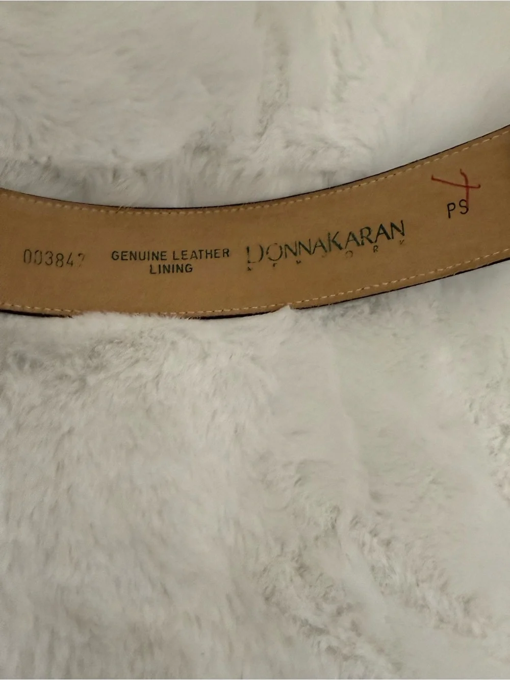 Donna Karan Black Wide Leather Belt Gold Horsebit Buckle Made in Italy PS